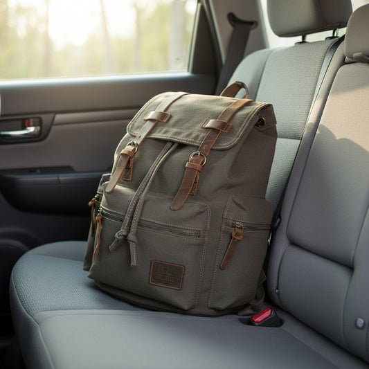 Vintage Style Canvas Backpacks