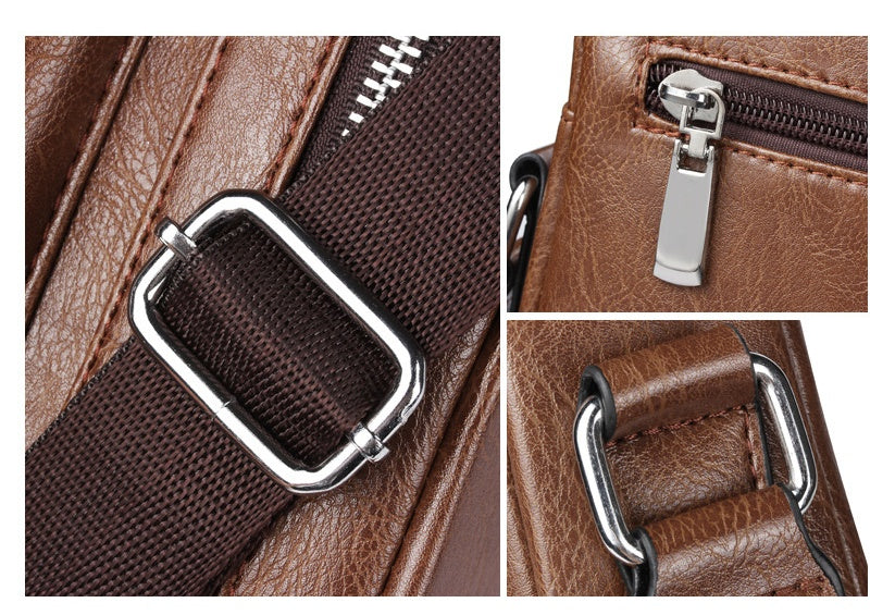 vertical style leisure and business handbag