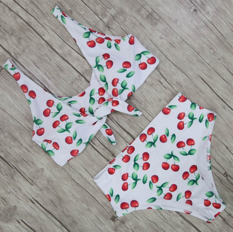 Bikini knotted swimsuit Cute Beachwear