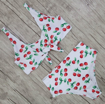 Bikini knotted swimsuit Cute Beachwear