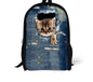 Cat Backpack Cute 3D Animal Denim Backpacks for Children Boys Girls Casual Kids School Bag Mochila Travel Backpack