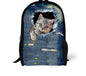 Cat Backpack Cute 3D Animal Denim Backpacks for Children Boys Girls Casual Kids School Bag Mochila Travel Backpack