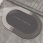 Bath Super Absorbent Mat Quick Drying Bathroom Carpet Modern Simple Non-Slip Floor Mats Home