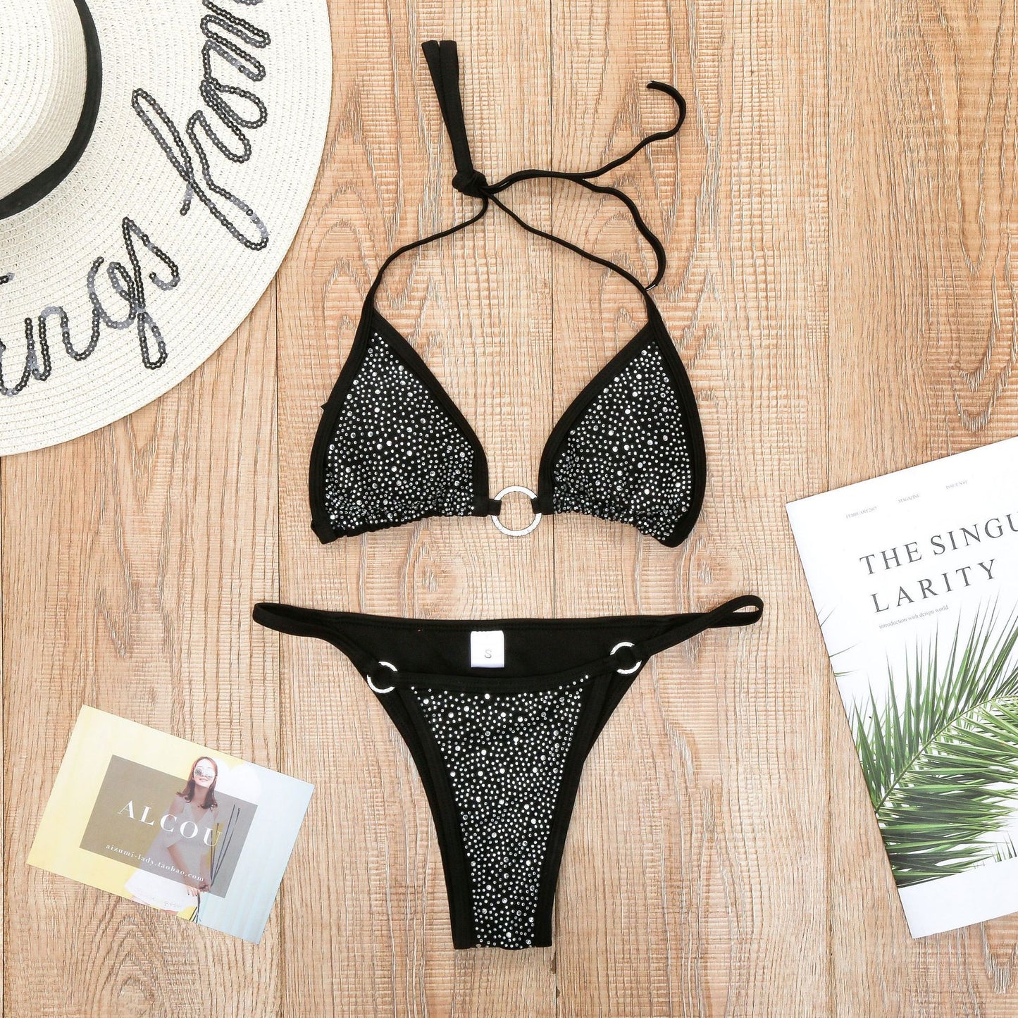 New Sexy Bikini Diamond-Studded Female Swimsuit Bikini