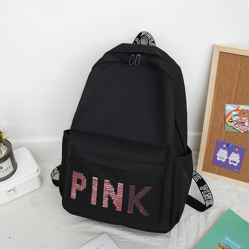 Backpack Women's Bag Sequin Laser