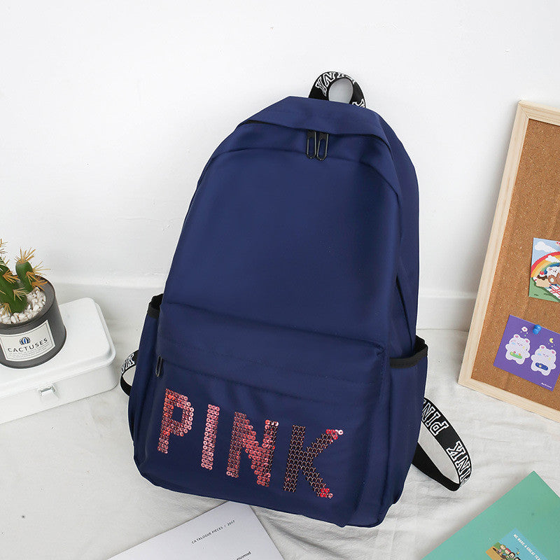 Backpack Women's Bag Sequin Laser
