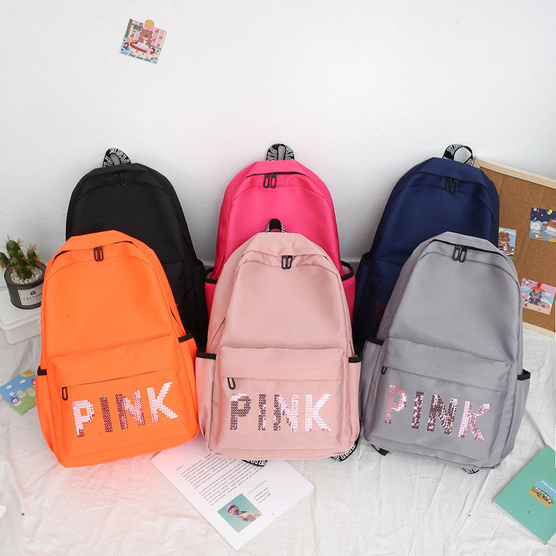 Backpack Women's Bag Sequin Laser
