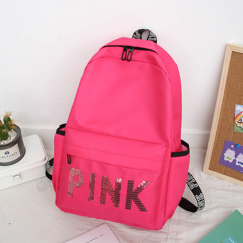 Backpack Women's Bag Sequin Laser