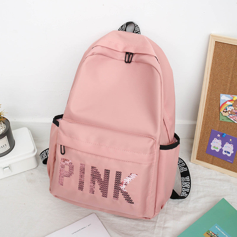 Backpack Women's Bag Sequin Laser