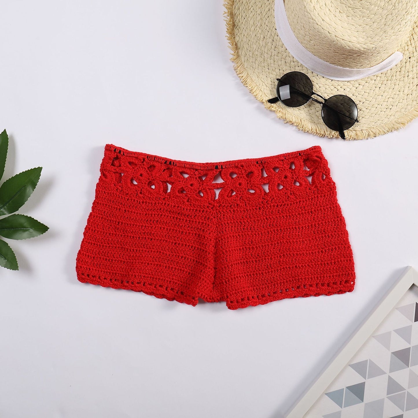Hand-woven Beach Swimming Shorts Bikini Cover-Up