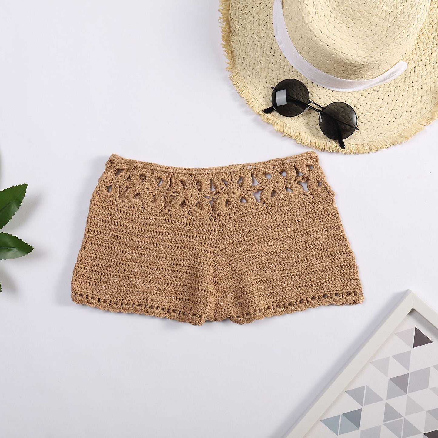 Hand-woven Beach Swimming Shorts Bikini Cover-Up