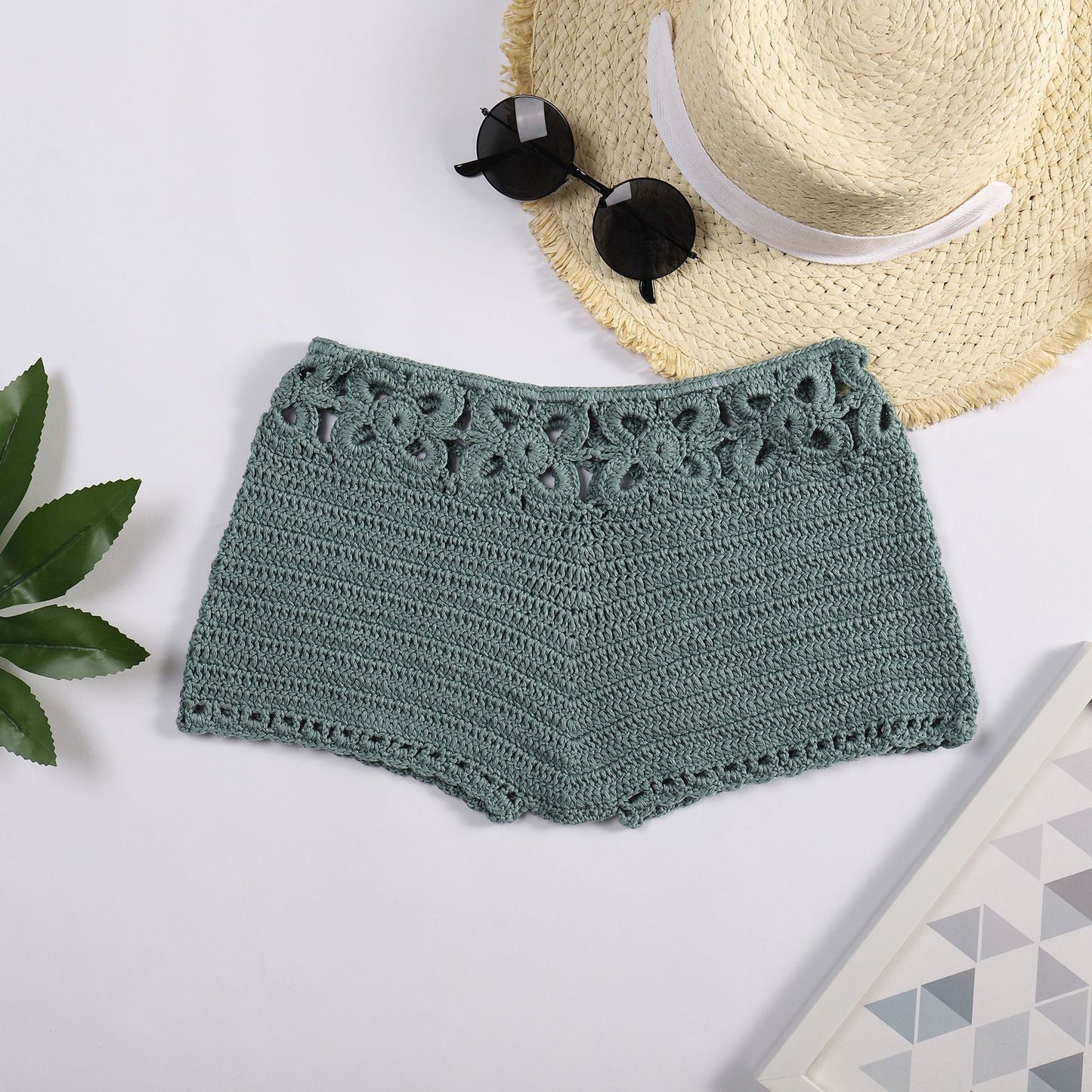 Hand-woven Beach Swimming Shorts Bikini Cover-Up
