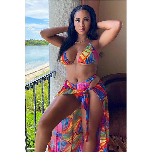 Swimsuit Sexy Three-Piece Bikini Swimwear