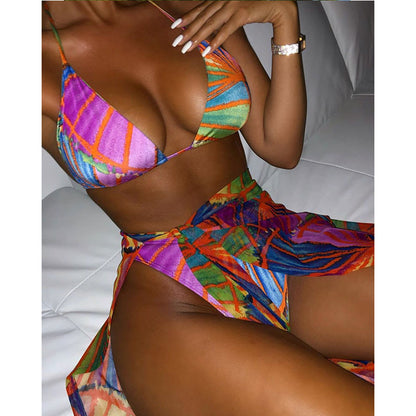 Swimsuit Sexy Three-Piece Bikini Swimwear
