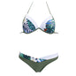 New Printed Split Swimsuit Sexy Split Swimsuit Bikini