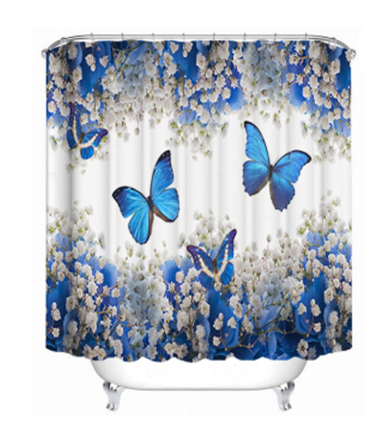 Shower Curtain Bath Mat Bathroom Rugs