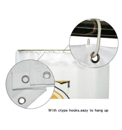 Shower Curtain Bath Mat Bathroom Rugs