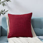 Pillows solid Chenille Plain for home office hug