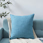 Pillows solid Chenille Plain for home office hug