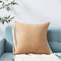 Pillows solid Chenille Plain for home office hug