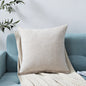 Pillows solid Chenille Plain for home office hug