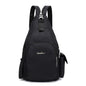 Simple Leisure Waterproof Nylon Cloth Backpack
