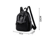 Versatile Soft Leather Bag Simple Fashion Backpack