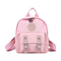 Women Backpack New High Quality Zipper Female Backpacks Small Teenage School Bag Double Belt Mini Shoulder Bags