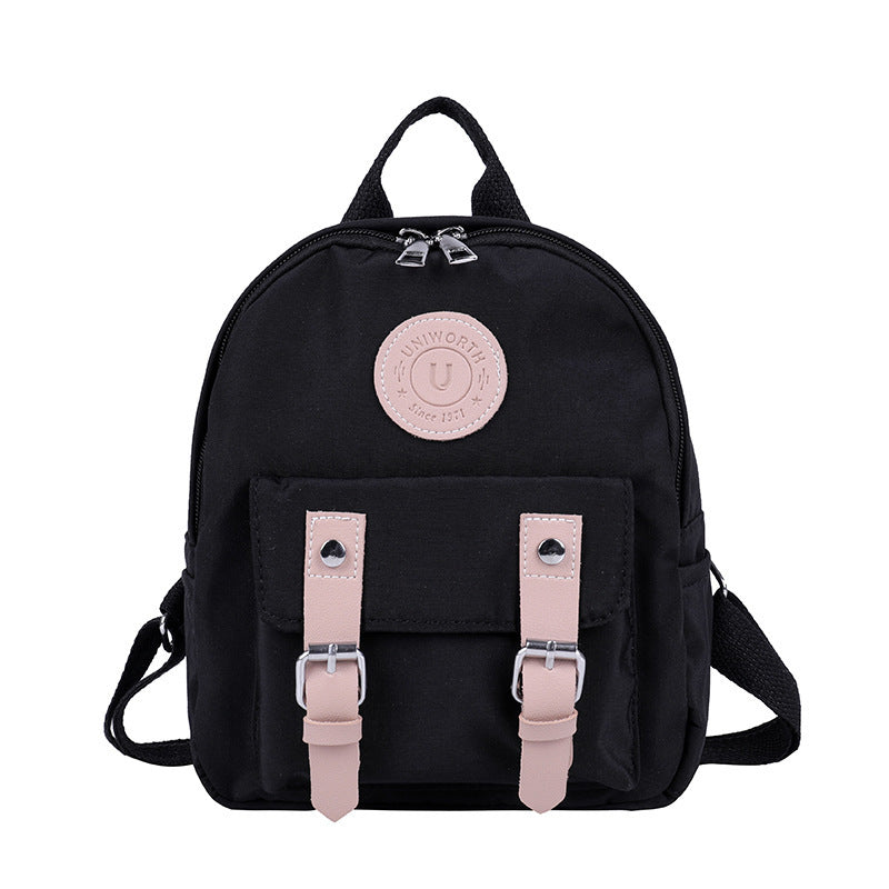 Women Backpack New High Quality Zipper Female Backpacks Small Teenage School Bag Double Belt Mini Shoulder Bags