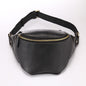 Retro Men's Waist Bag Crazy Horse Crossbody Bag