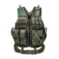 Equipped with tactical vest