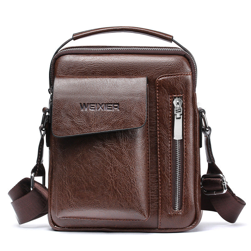 vertical style leisure and business handbag