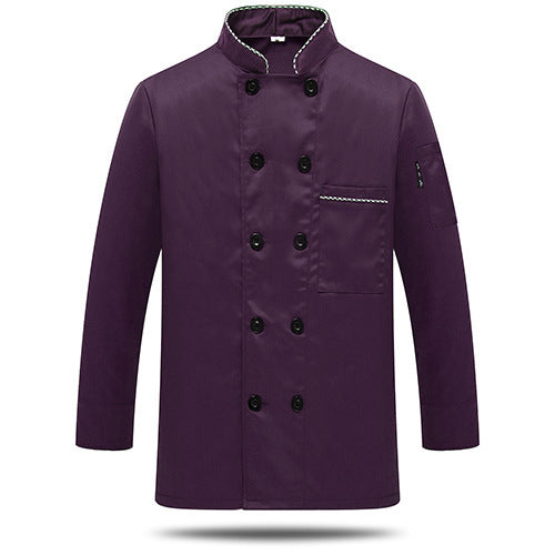 Men's Fashion Hotel Chef Overalls Long Sleeves