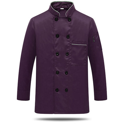 Men's Fashion Hotel Chef Overalls Long Sleeves