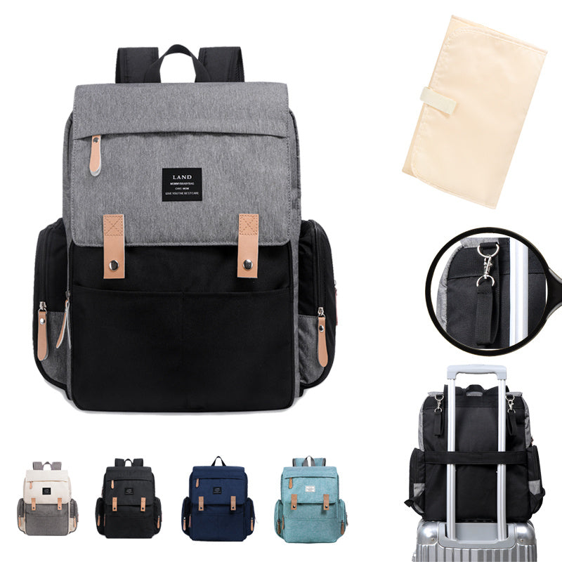 Diaper Bag Mother Large Capacity Travel Nappy Backpacks with Baby Nursing Bags