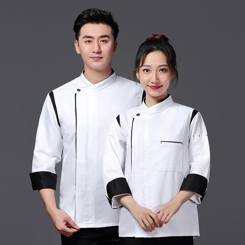 Mens Chef Wear Long Sleeve Work Clothes