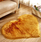 Plush Heart Shaped Carpet Non-Slip Fluffy Rug Floor Carpets For Living Room Home Decor