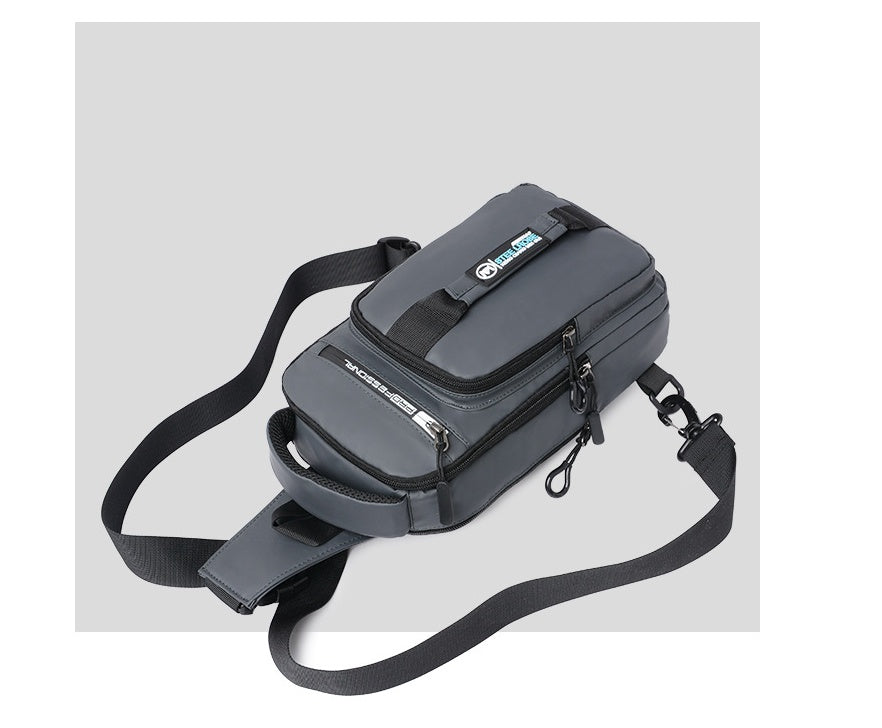 Men's outdoor waterproof diagonal bag