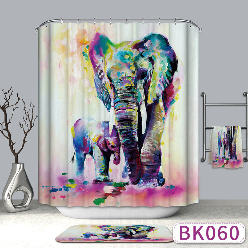 Shower Curtain bathroom decor shower curtain (only)