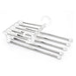 5 In 1 Wardrobe Hanger Multi-functional Clothes Hangers Stainless Steel Magic Wardrobe Clothing Hangers For Clothes Rack