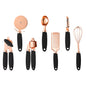 Kitchen Household Peeler Gadget Copper Plating 7 Piece Set