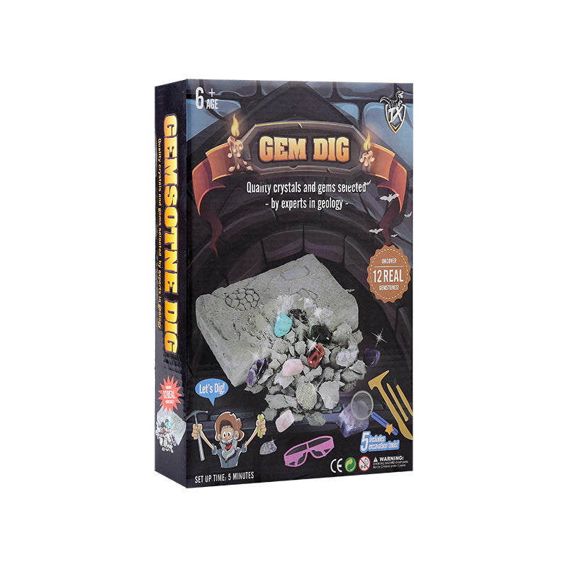 Gem Dig Kit Dig Up 17 Gems Science & Educational Toys Makes Great Kids Activities