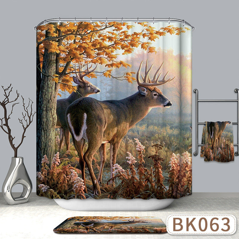 Shower Curtain bathroom decor shower curtain (only)