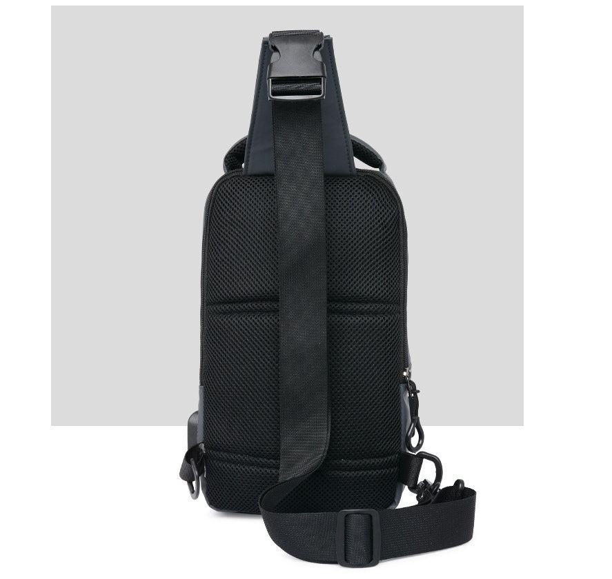 Men's outdoor waterproof diagonal bag