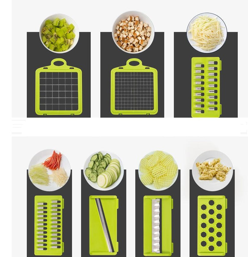 Multifunctional Vegetable Cutter Home Kitchen Slicing And Dicing Tool