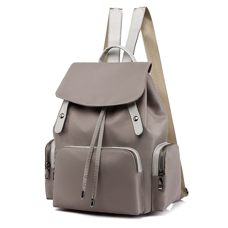 Oxford Cloth Light Backpack Large Capacity Schoolbag