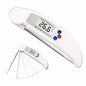 Folding food thermometer