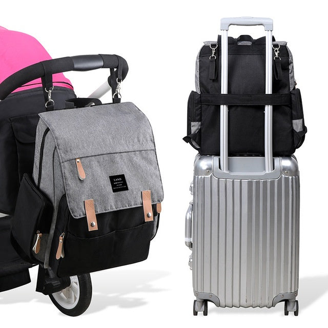 Diaper Bag Mother Large Capacity Travel Nappy Backpacks with Baby Nursing Bags
