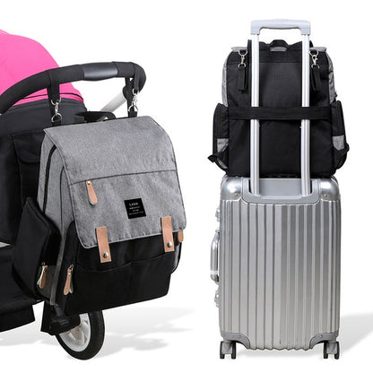Diaper Bag Mother Large Capacity Travel Nappy Backpacks with Baby Nursing Bags
