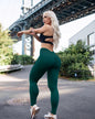 Yoga Pants with  Pockets Fitness Sports Elastic Skinny Pants